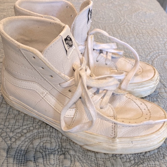 Vans Other - White leather Vans